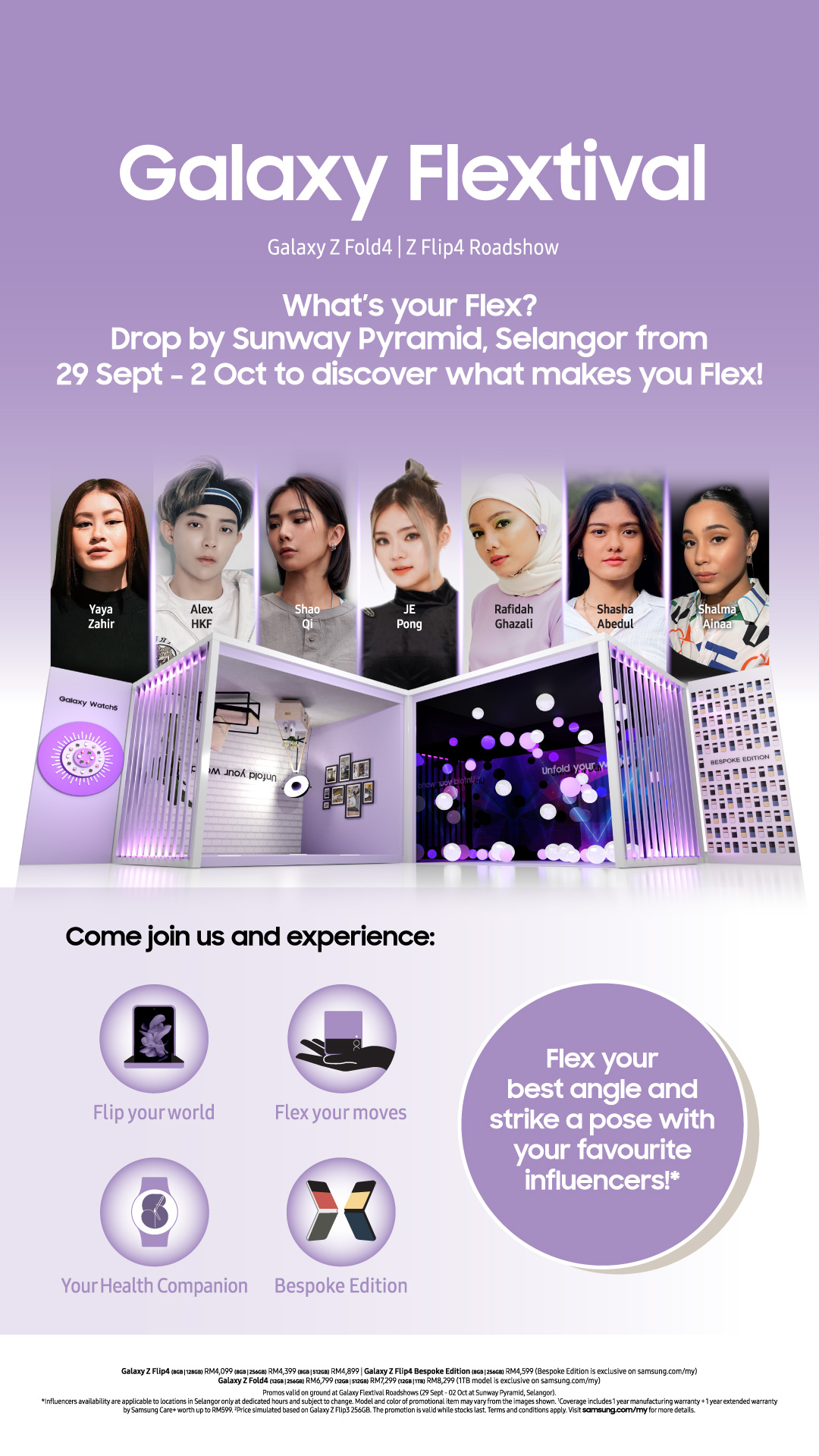 Galaxy Flextival Roadshow Meet Us At Sunway Pyramid From Sept