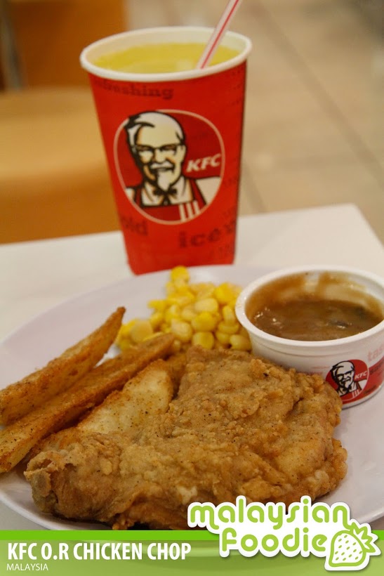 KFC O.R CHICKEN CHOP Malaysian Foodie