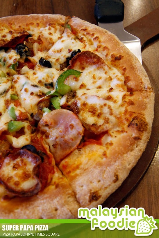 PAPA JOHN'S PIZZA, KL TIMES SQUARE | Malaysian Foodie