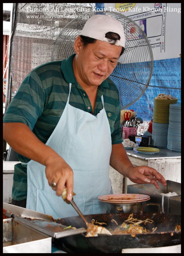 AH LENG CHAR KOAY TEOW (亞龍炒粿條), KAFE KHOON HIANG | Malaysian Foodie