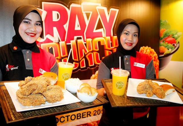 THE NEW KFC CRAZY CRUNCH – IT'S INDESCRIBABLE!  Malaysian 