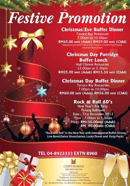 CHRISTMAS PROMOTION AND NEW YEAR PROMOTION AT COPTHORNE 