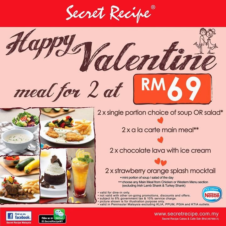 Secret Recipe  Malaysian Foodie