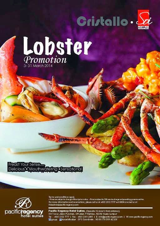 LOBSTER PROMOTION AT CRISTALLO, PACIFIC REGENCY HOTEL 