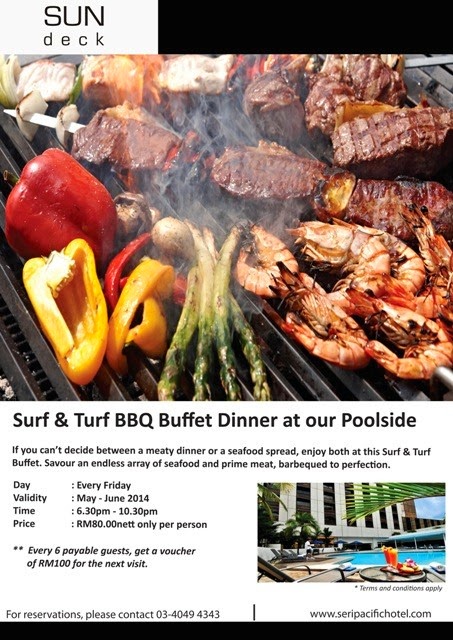 BBQ PROMOTION AT SUN DECK, SERI PACIFIC HOTEL KL 