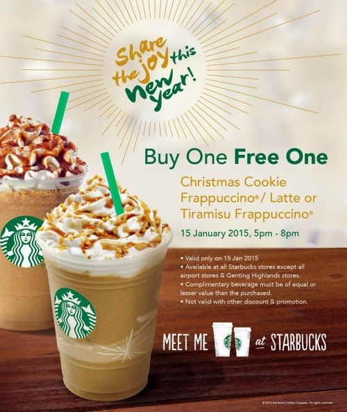 Buy 1 Free 1 Starbucks Malaysian Foodie