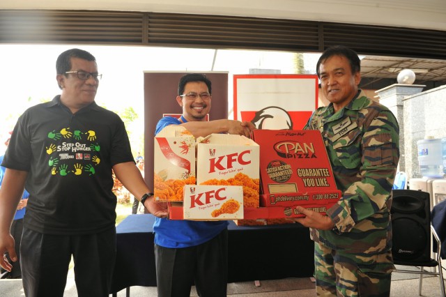 KFC AND PIZZA HUT SPONSOR MEALS TO UNIFORM BODIES AND 