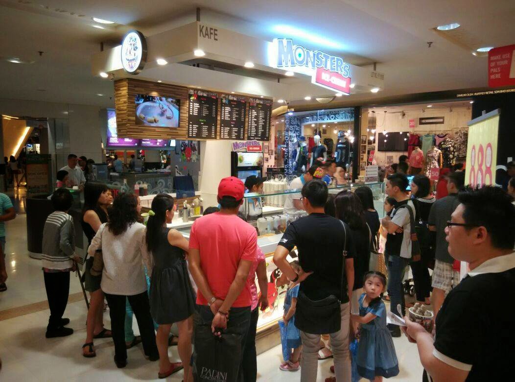 NEW MONSTERS FRIED ICE CREAM SUNWAY PYRAMID Malaysian Foodie