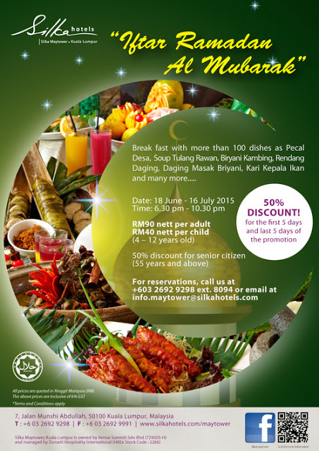 IFTAR RAMADHAN AL MUBARAK @ SILKA HOTEL  Malaysian Foodie