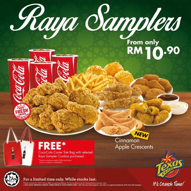 RAYA SAMPLER @ TEXAS CHICKEN | Malaysian Foodie