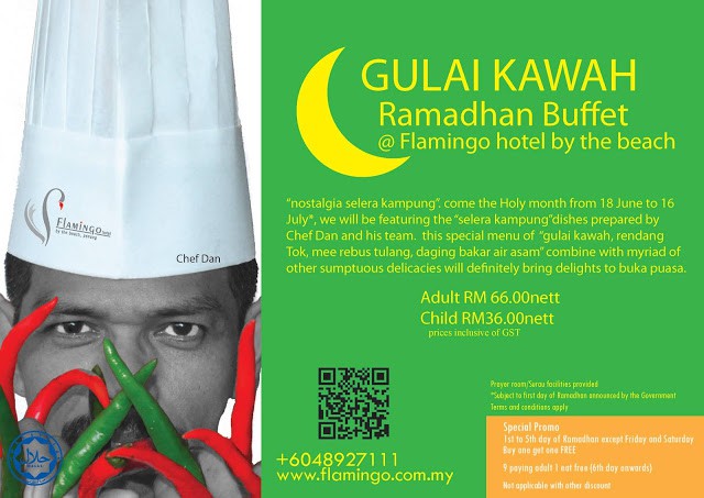 GULAI KAWAH RAMADHAN BUFFET @ FLAMINGO HOTEL BY THE BEACH PENANG
