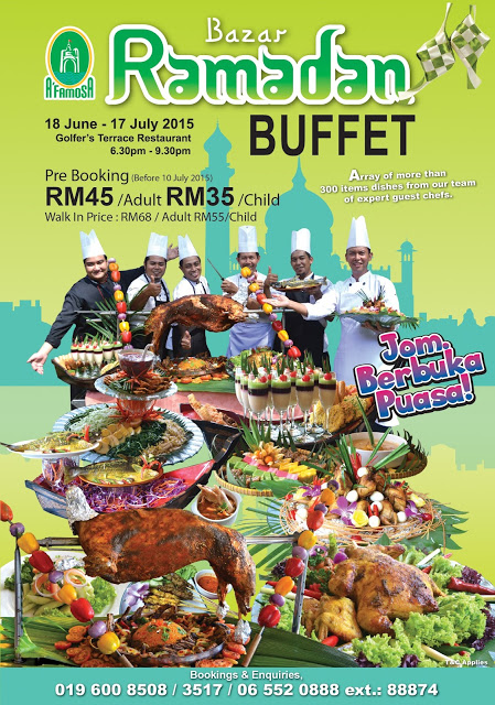 BAZAR RAMADHAN BUFFET @ A' FARMOSA RESORT  Malaysian Foodie