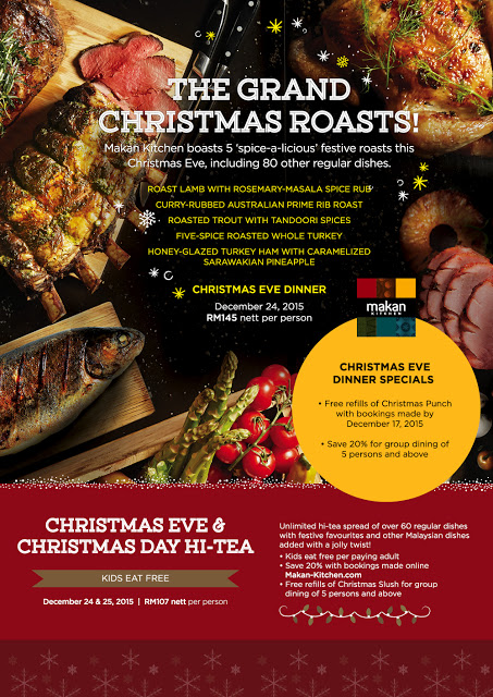 THE GRAND CHRISTMAS ROASTS @ MAKAN KITCHEN, DOUBLE TREE BY HILTON ...