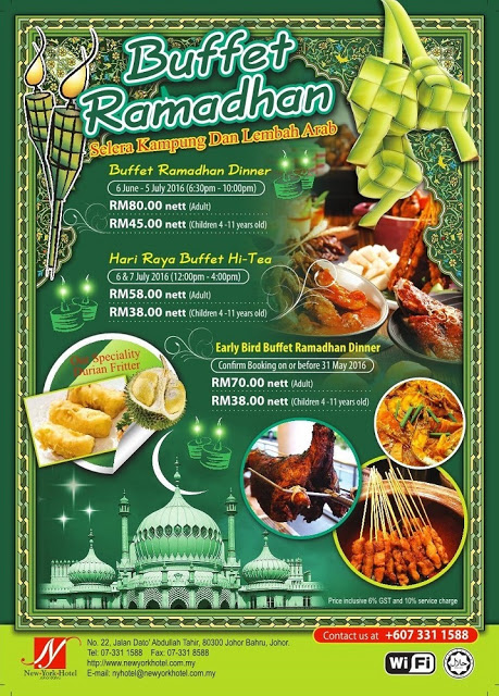 Bahru johor ramadhan buffet 2022 15 Buffet
