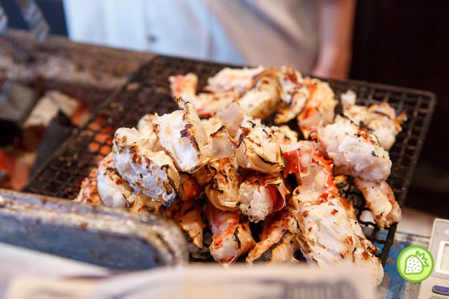 GRILLED SNOW CRAB @ KONIDORAKU HONTEN, OSAKA  Malaysian 