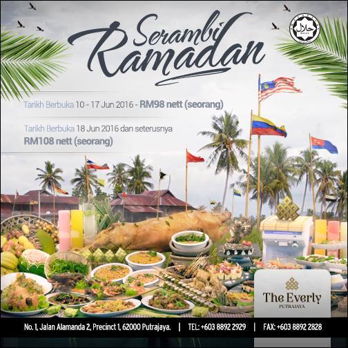 Ramadhan 2021 putrajaya buffet Waktu Berbuka