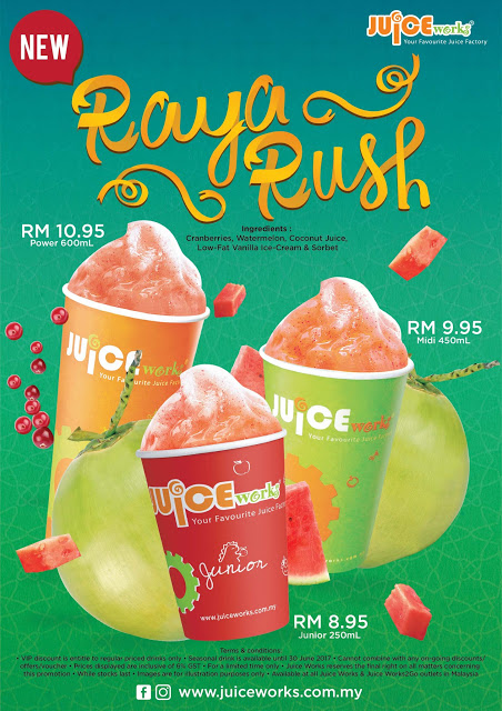 GET YOUR RAYA RUSH ON WITH JUICE WORK! | Malaysian Foodie