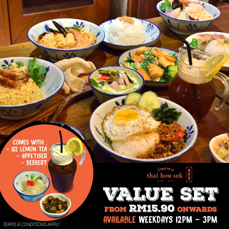 Thai Hou Sek Value Lunch Set Promotion Malaysian Foodie