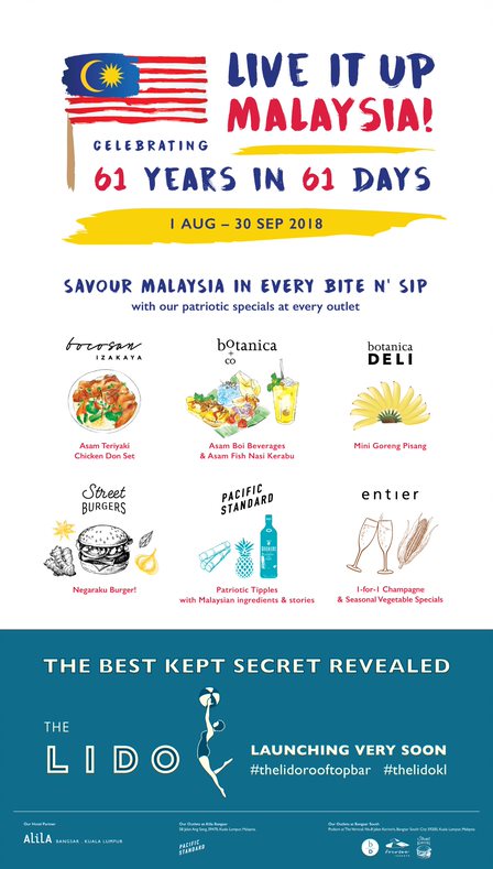 Celebrating 61 Years in 61 Days (LIVE IT UP MALAYSIA, MERDEKA ...
