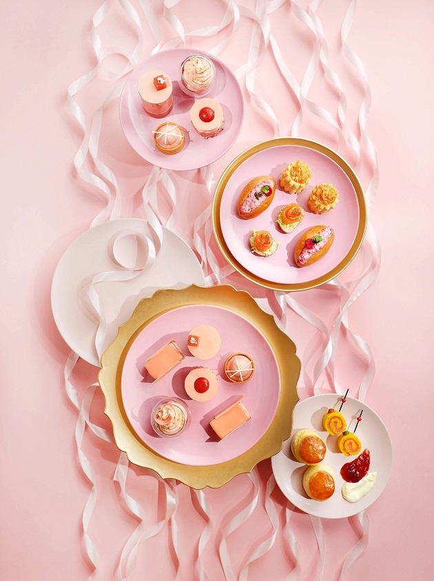 “Pretty in Pink” afternoon tea launch at Café 103 of The Ritz-Carlton