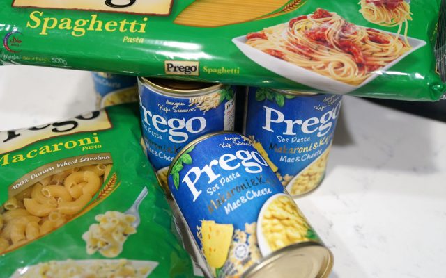 Mac cheese prego and Prego adds