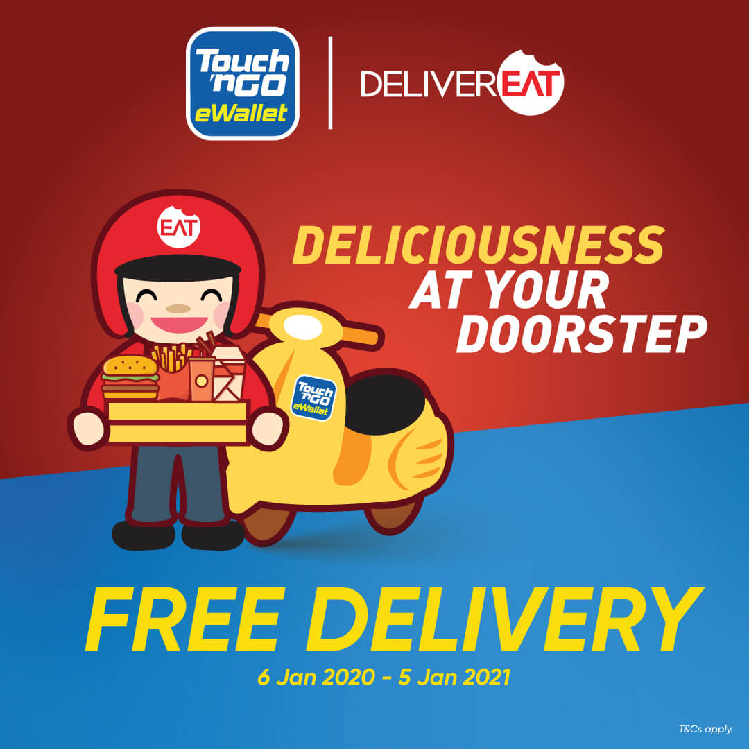 Touch 'n Go eWallet users can now enjoy food delivery with the latest ...