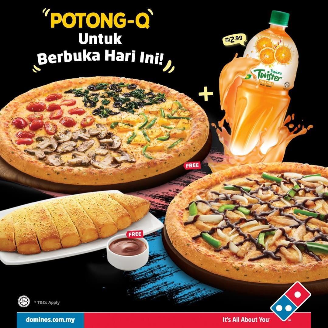 Domino’s Introduces ‘Potong-Q’, A safe and hassle free Take-Away ...