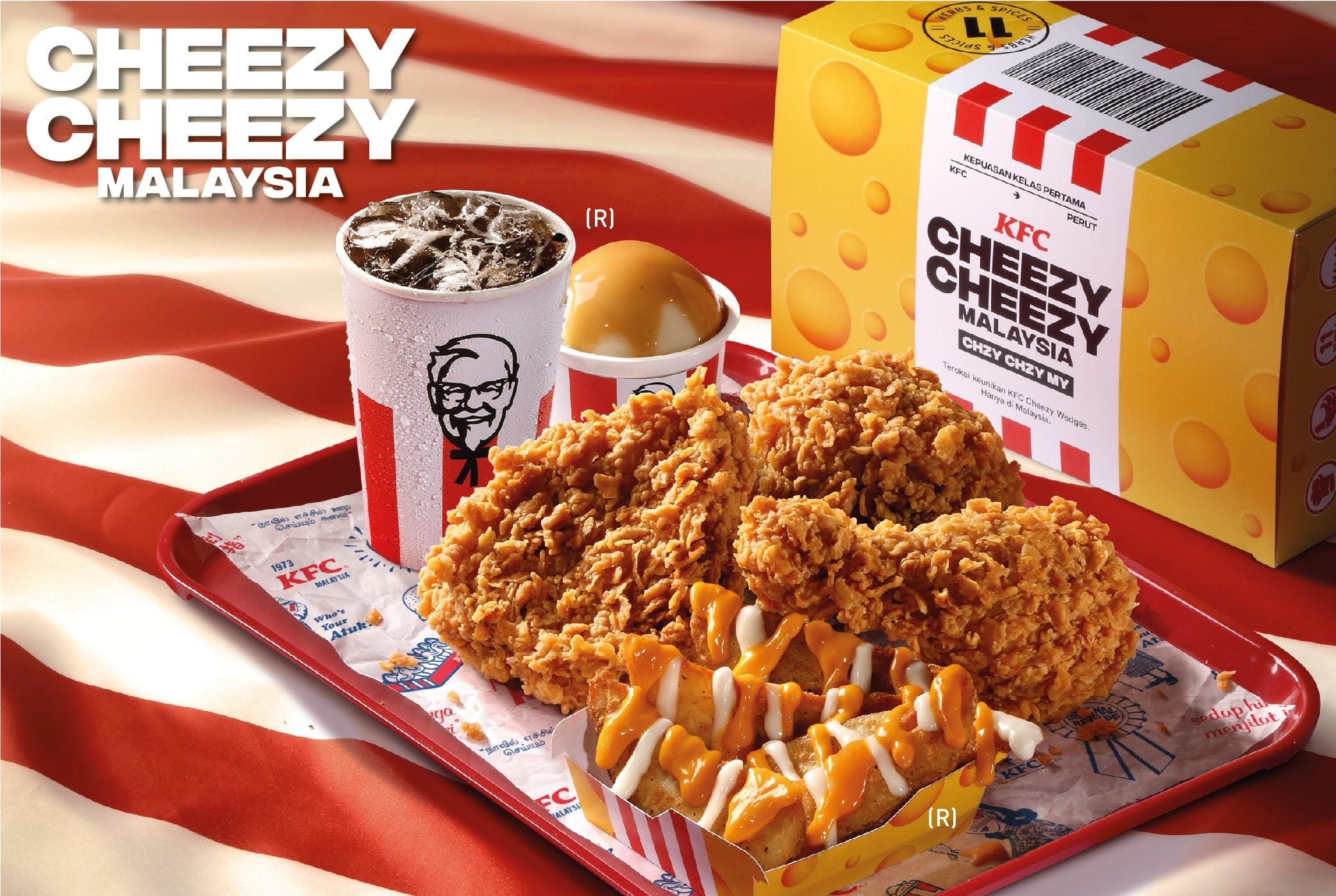 KFC Celebrates the Wonders of Malaysia with Cheezy Cheezy Malaysia ...