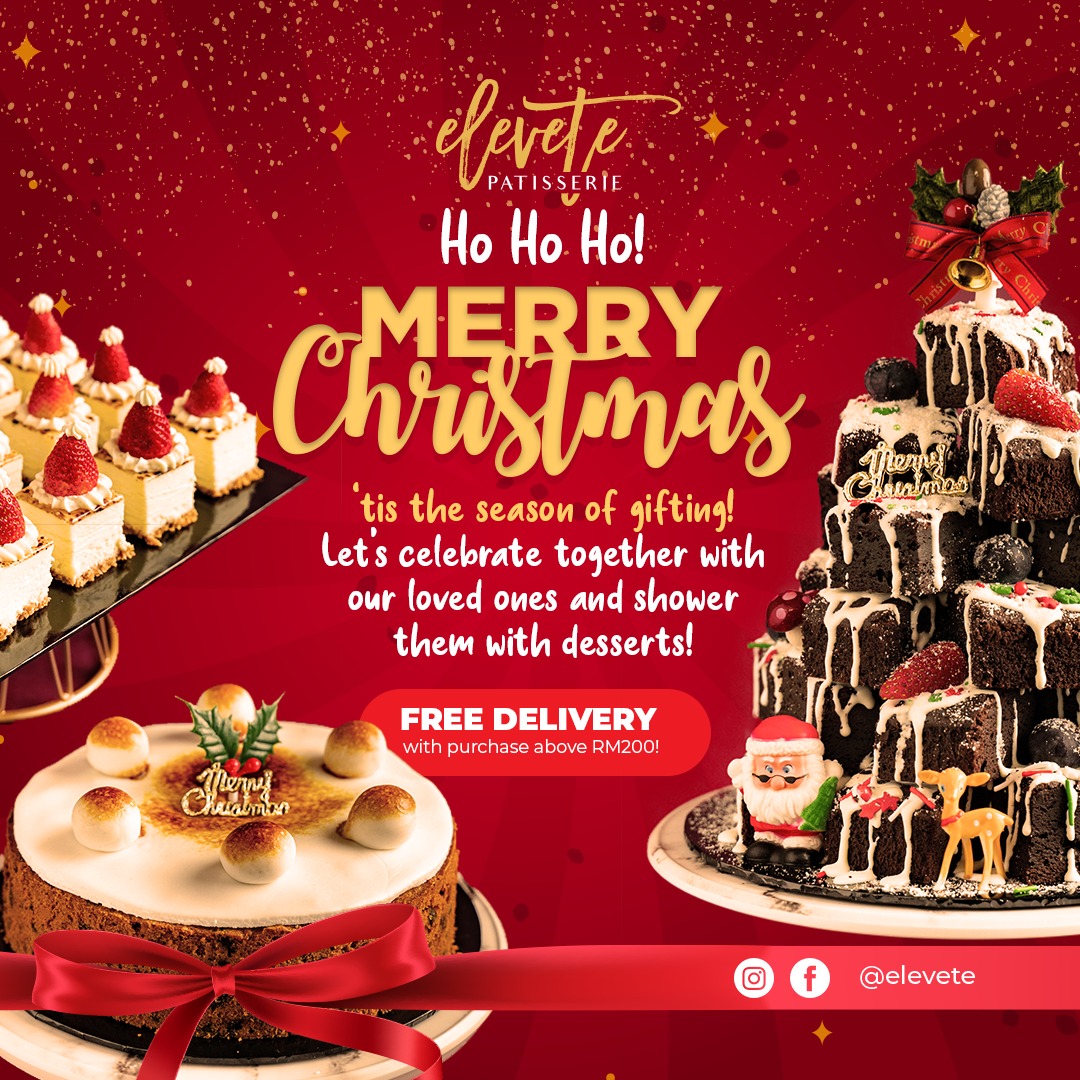 ‘Tis The Season Of Giving with Elevete Patisserie Christmas ...