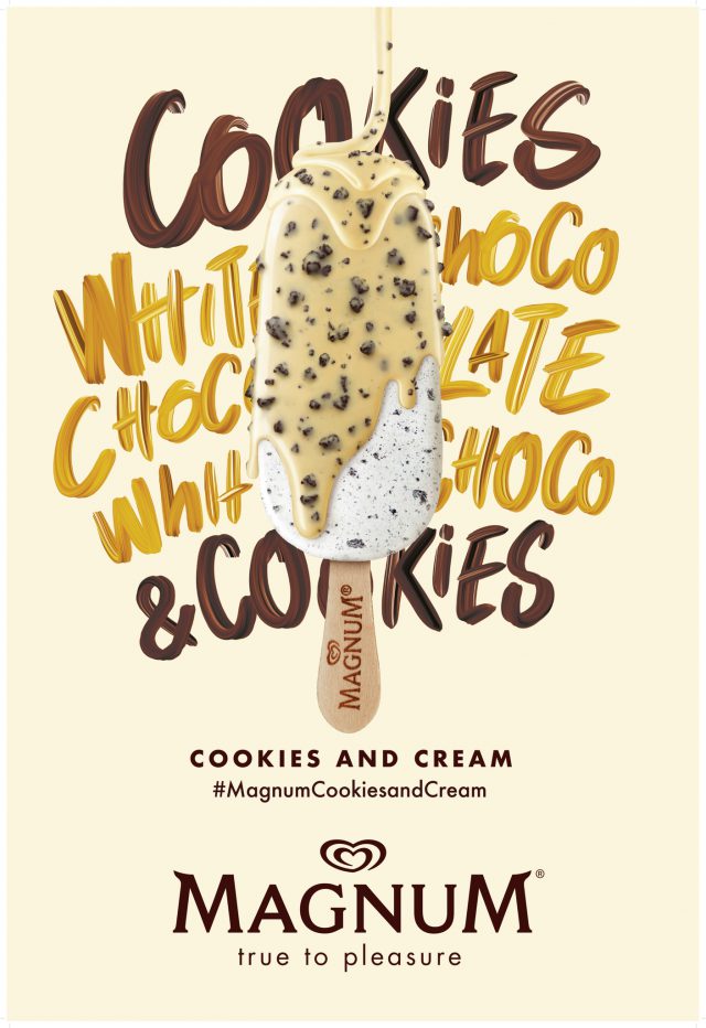 The New Magnum Cookies Cream Made With Belgian Chocolate Malaysian Foodie