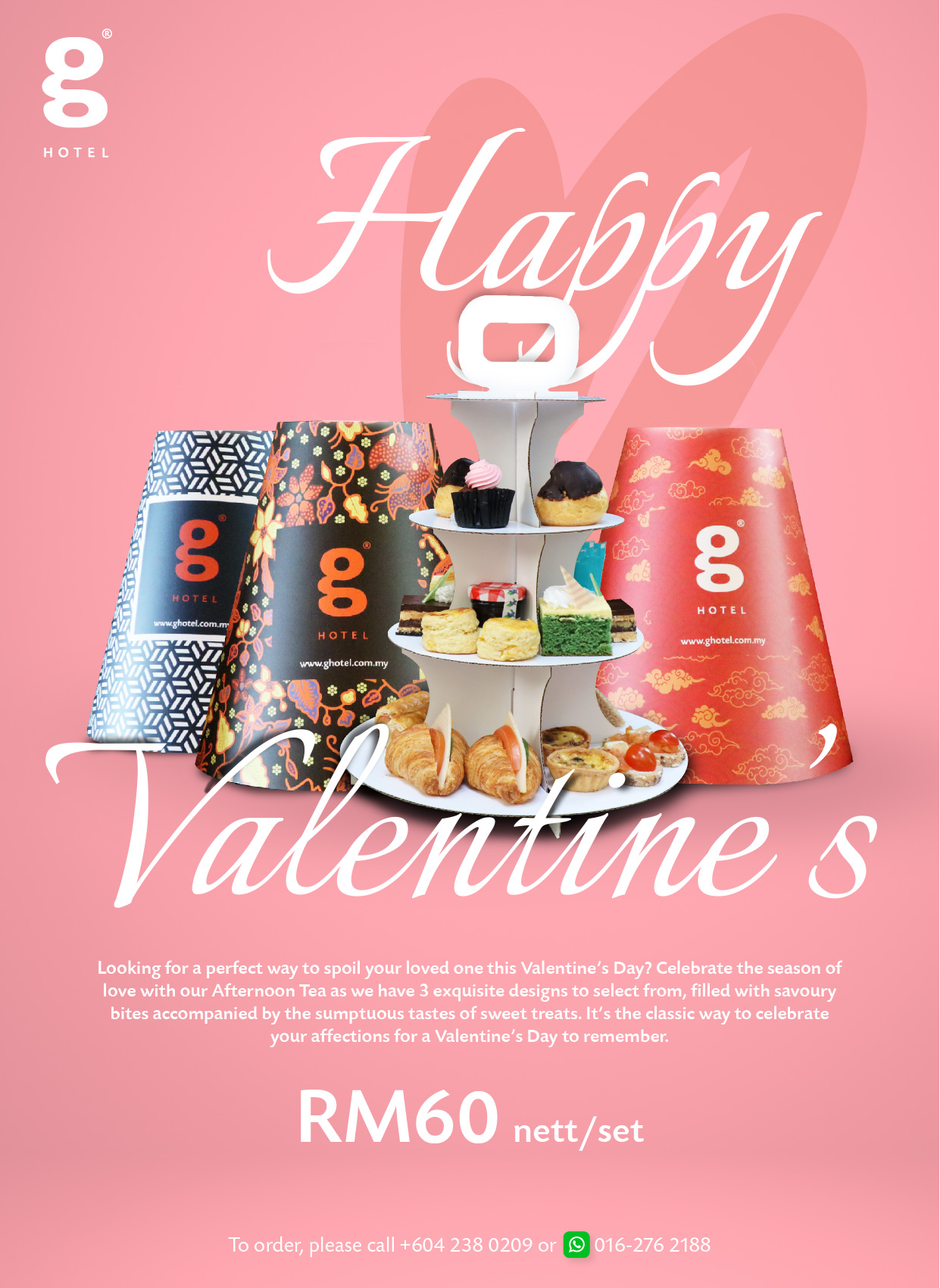 G Hotel's Happy Valentine's Afternoon Tea Set Malaysian Foodie