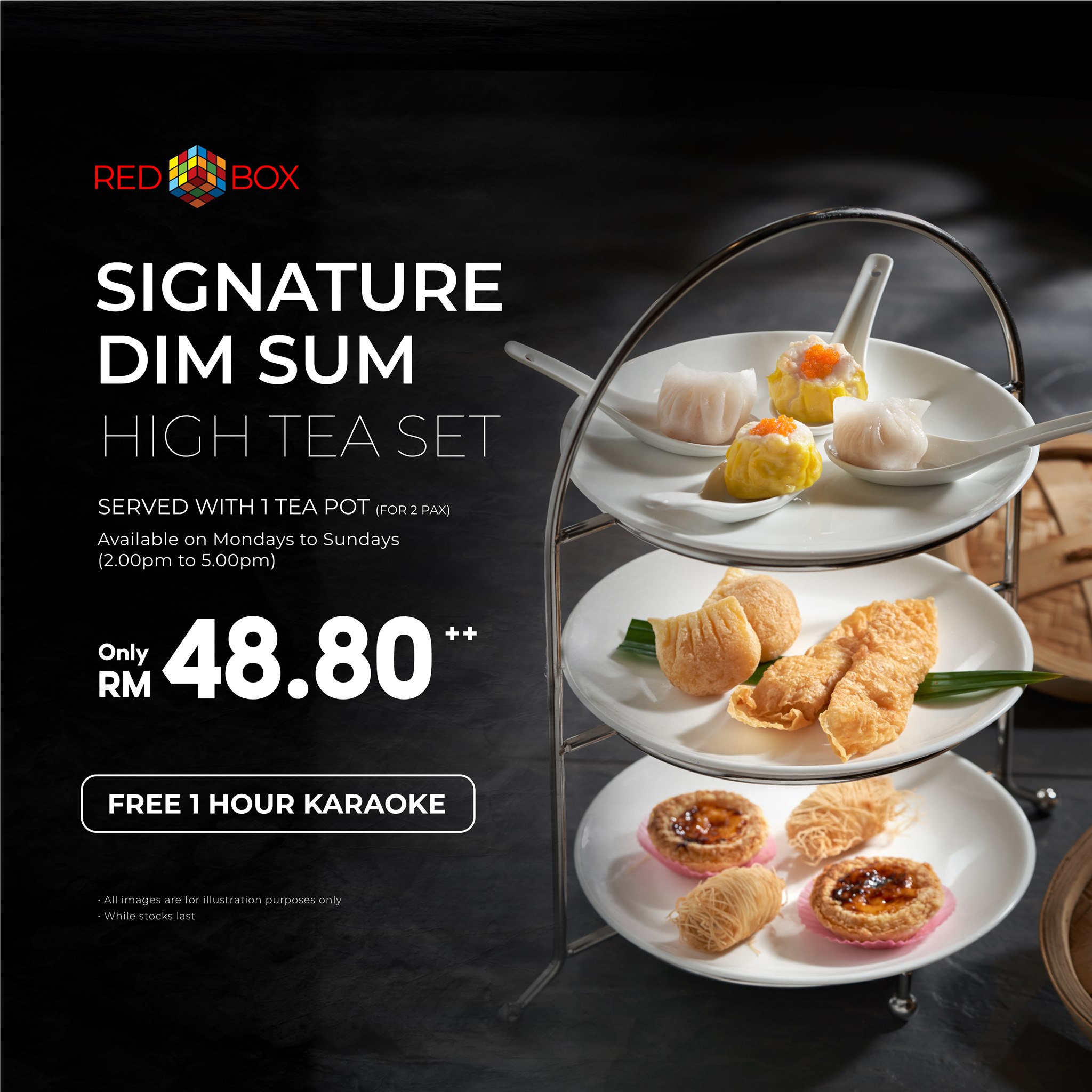 Signature HiTea Set Redbox Malaysian Foodie