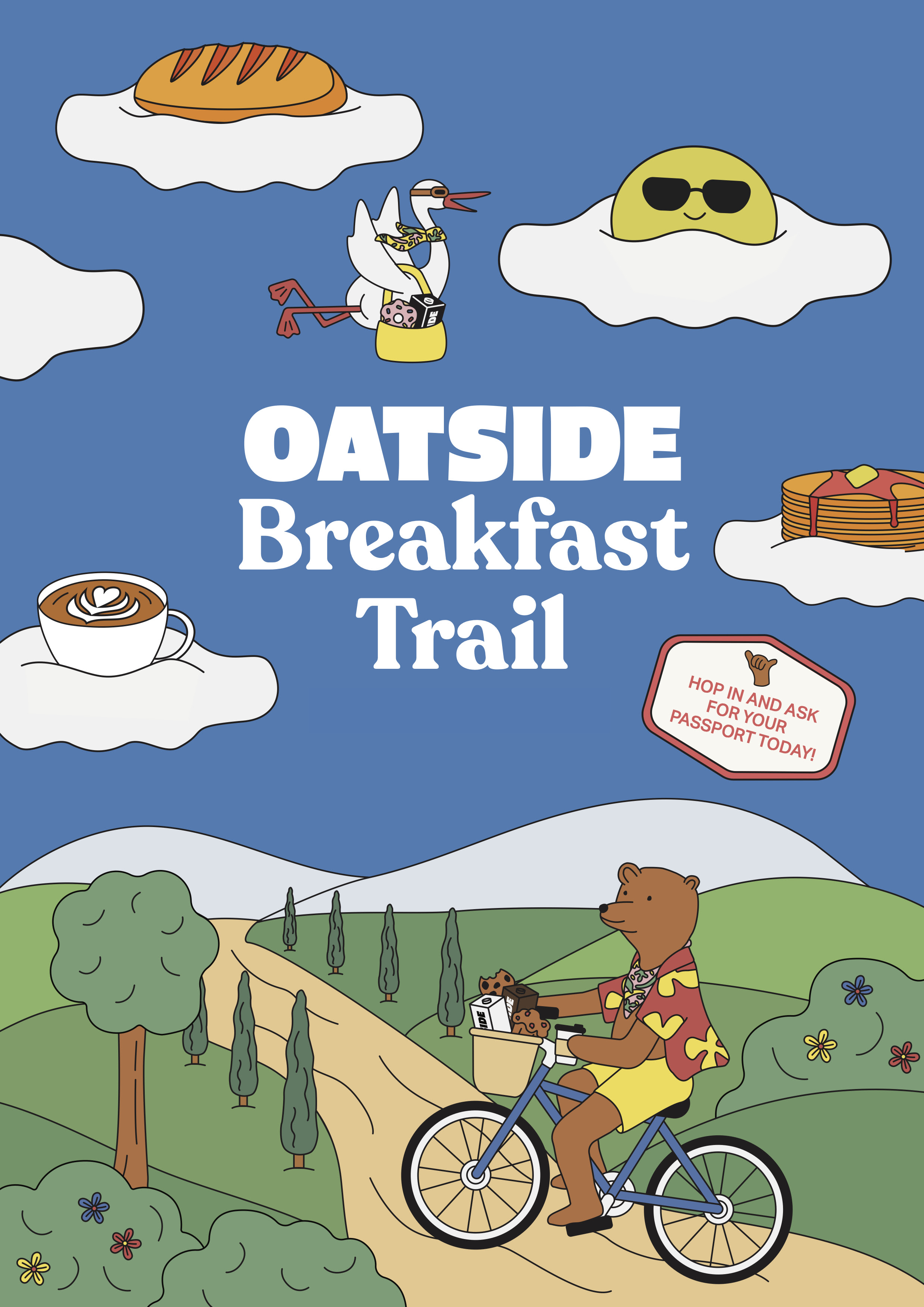 GOOD FOOD HUNTING WITH OATSIDE'S BREAKFAST TRAIL ACROSS THE NATION