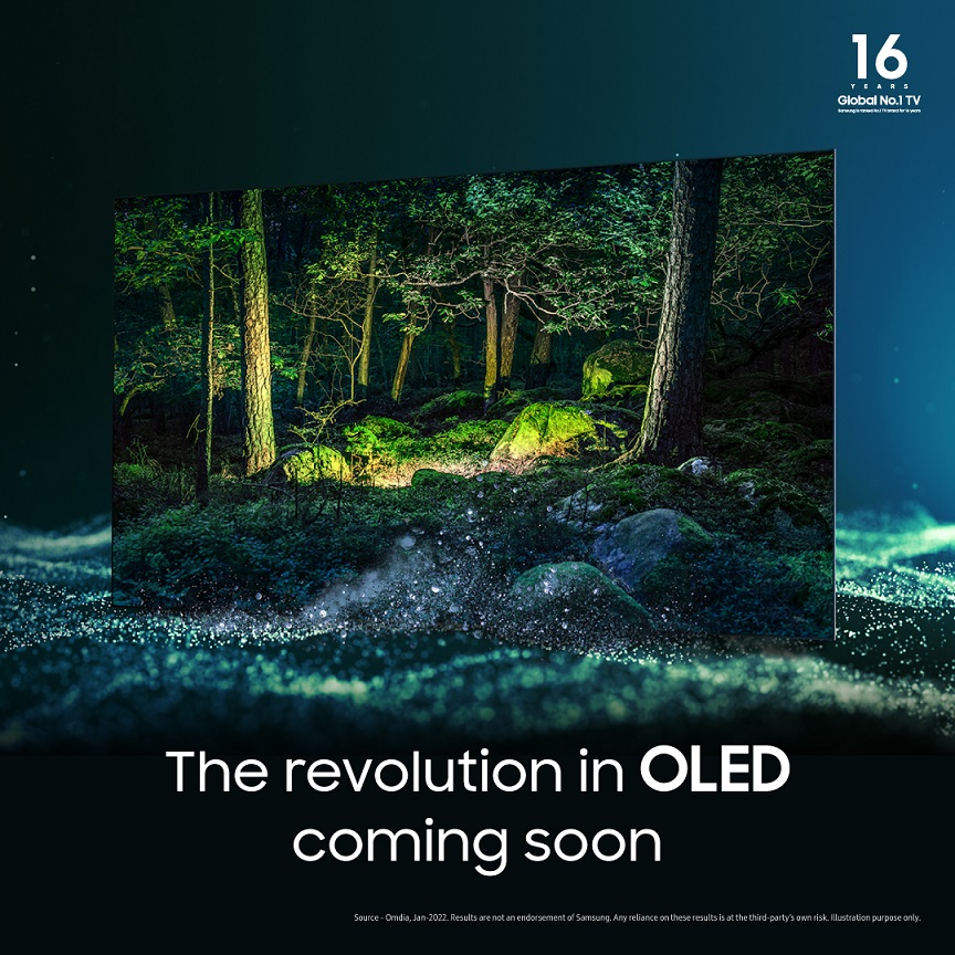 Samsung AllNew OLED TV Now Opens For Registration of Interest From 7