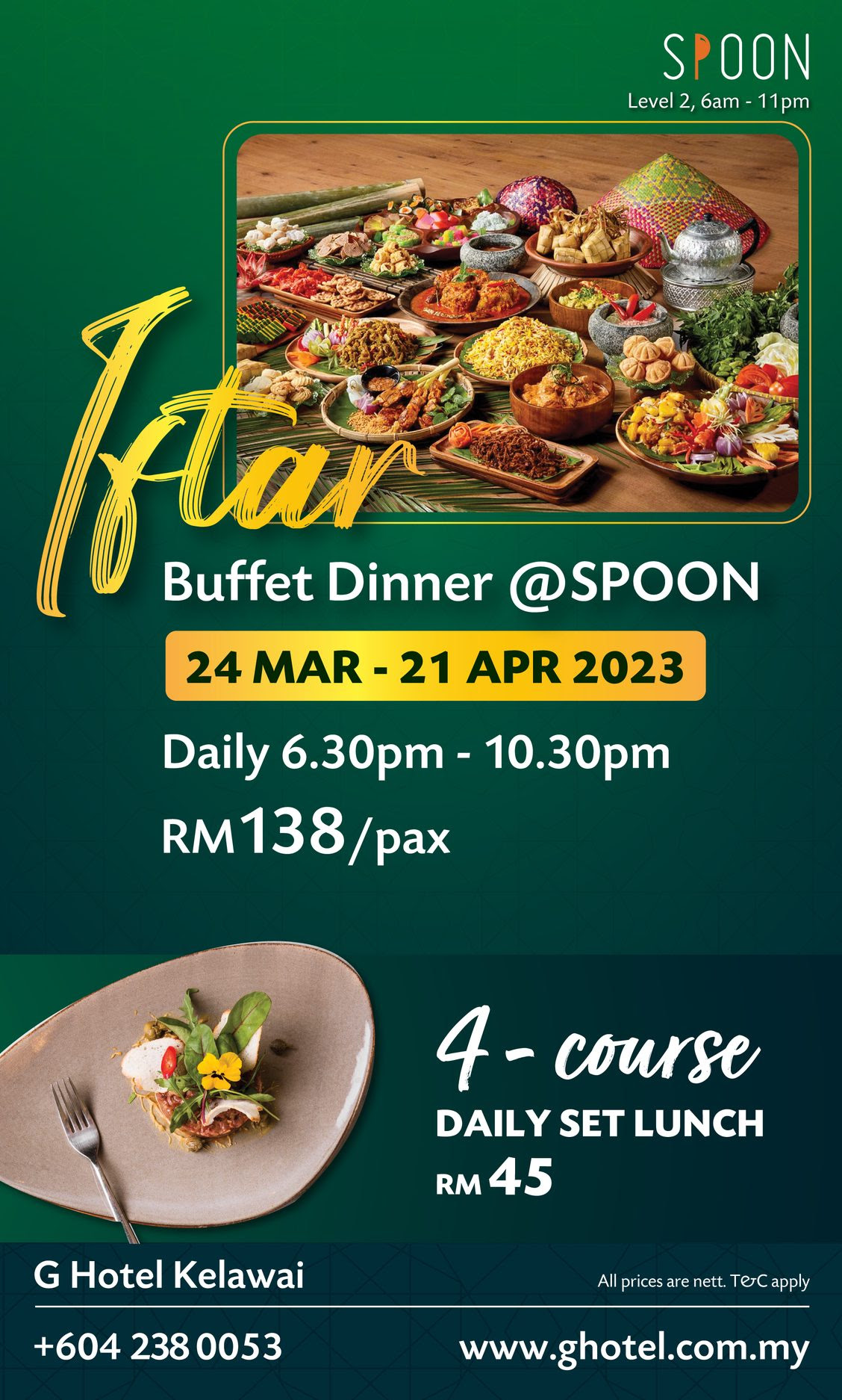 Iftar Buffet Dinner @ SPOON, GHotel | Malaysian Foodie