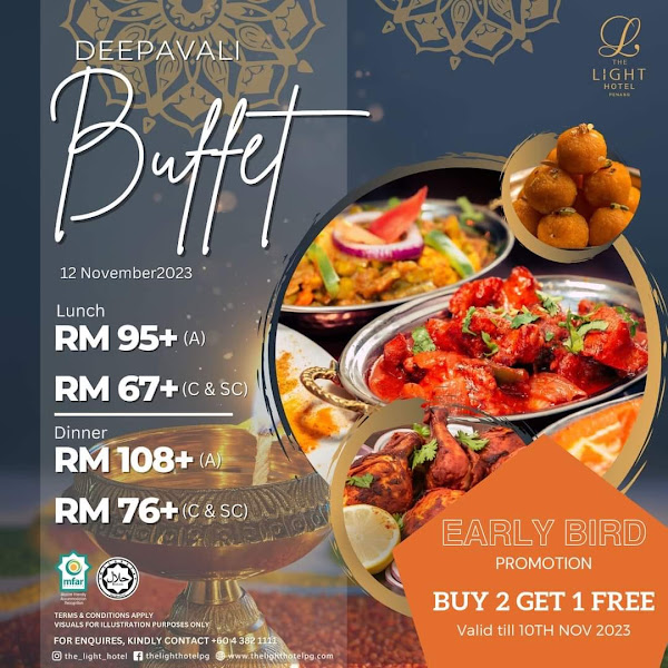 Deepavali Promotion @ The Light Hotel | Malaysian Foodie